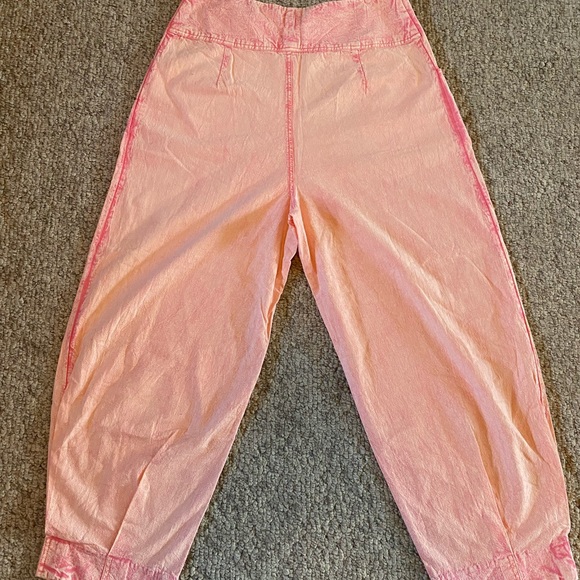 NWOT Free People size 10 cotton baggy stonewashed - Picture 4 of 8